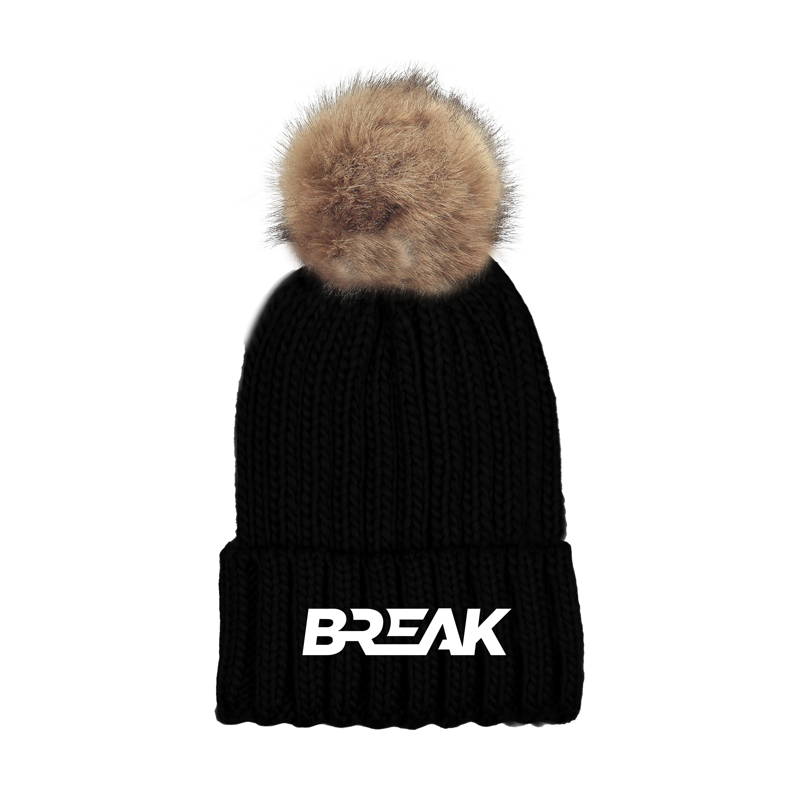 3D Break Fur Beanie