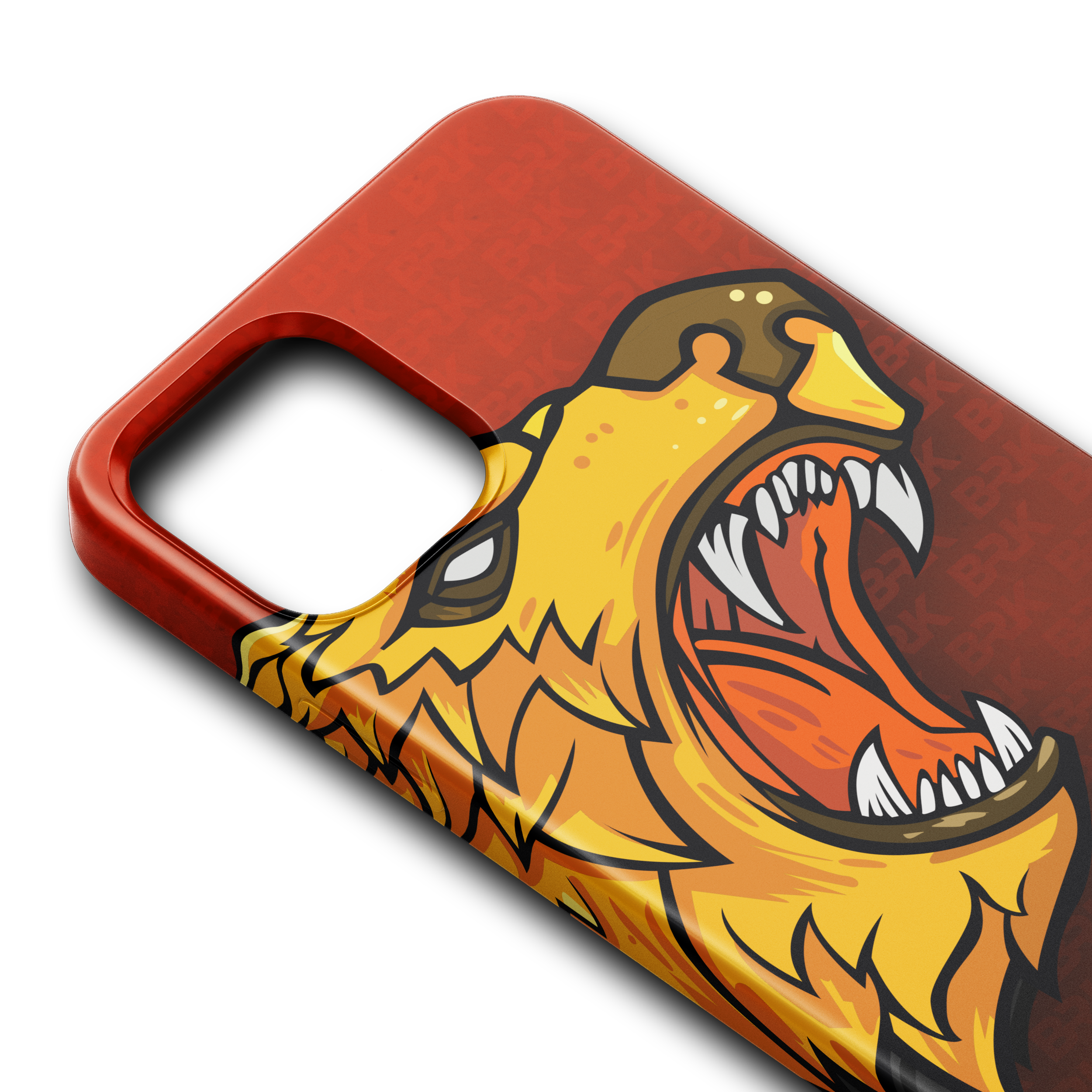 Bear Phone Case - Red