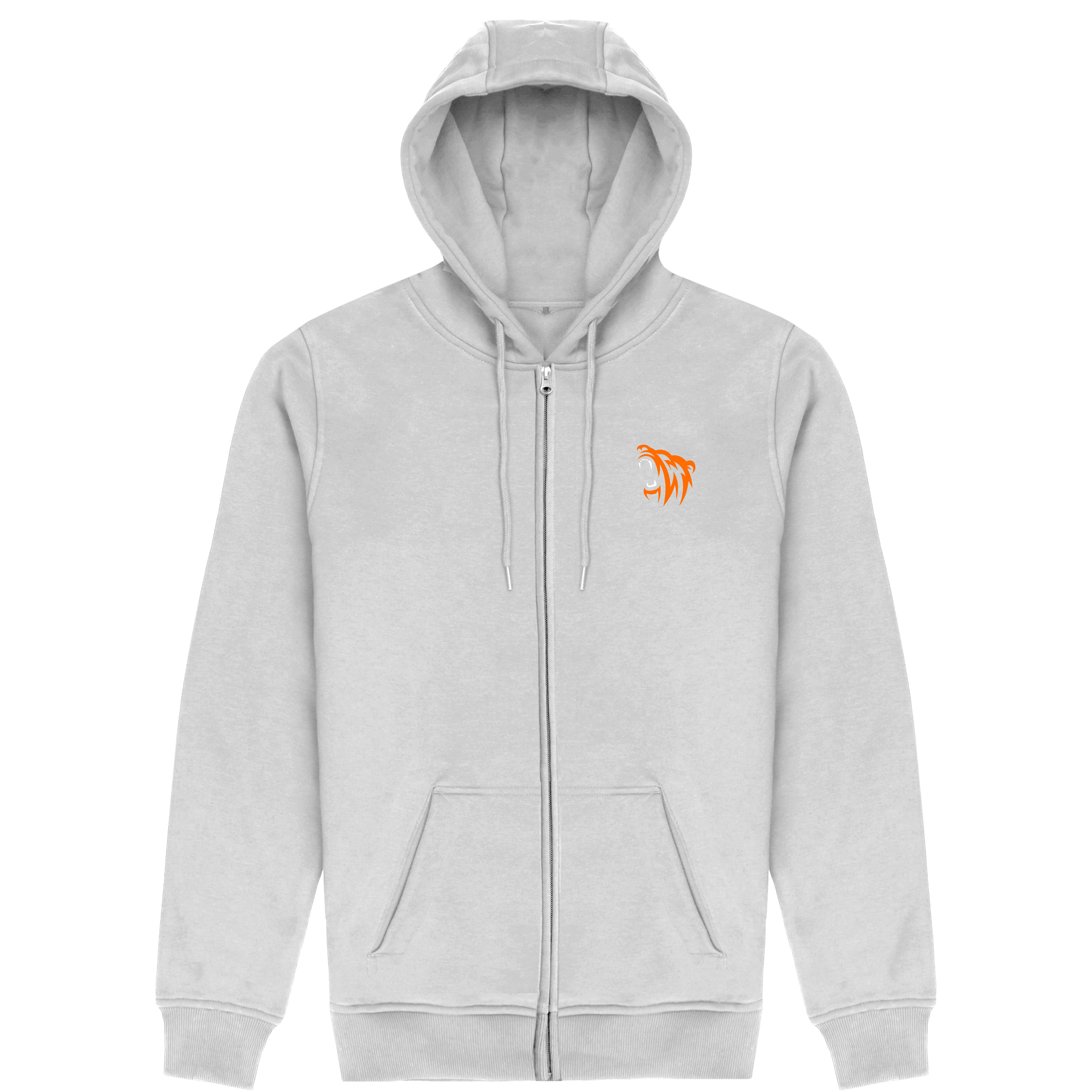 Classic Embroidered Zip Hoodie
